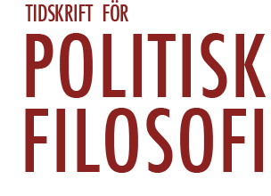 Tidskrift för politisk filosofi - Logotype